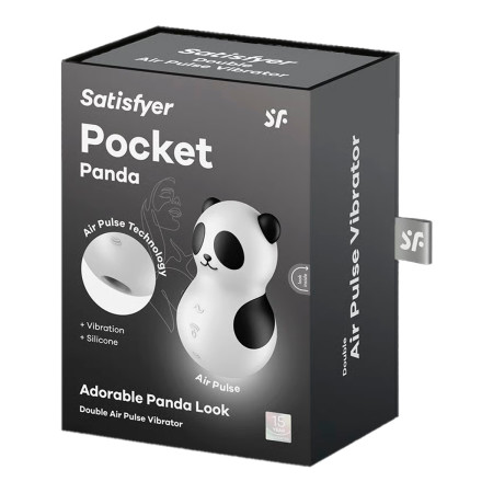 Pocket Panda Succionador y Vibrador carga USB Satisfyer