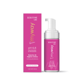 My Way Queen Espuma de Higiene Íntima pH 6,8 Femenina 150 ml Sexitive