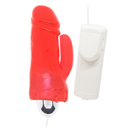 Mojito Vibrador Clásico Dildo Estimulador Rojo sexshop Balas y Masa...