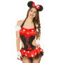 Disfraz de Minnie Mouse Disney Sexy Pasionel disfraz erotico lencer...