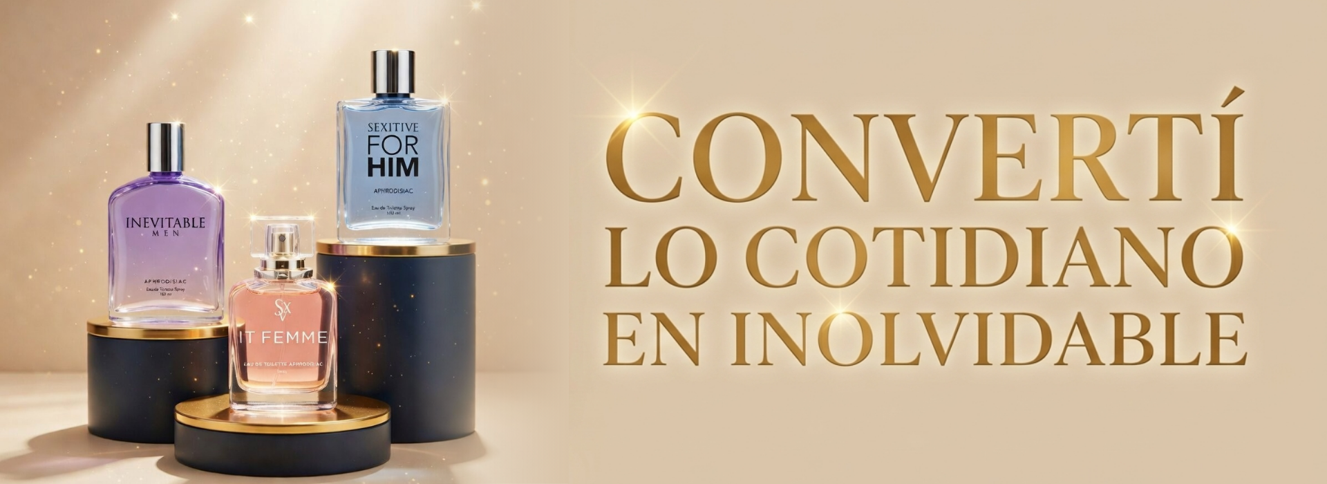 Perfumes sexitive podio